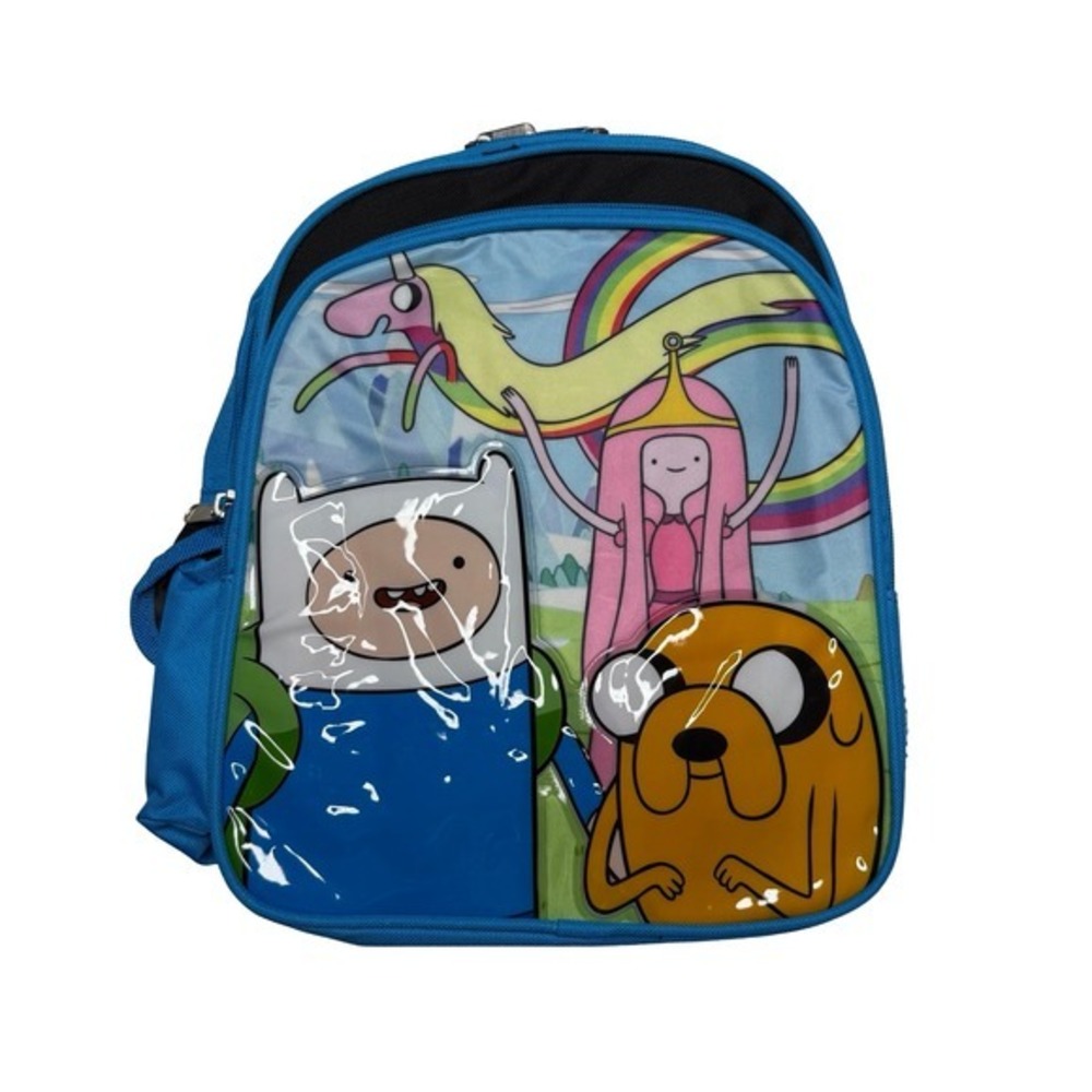 Adventure Time x Cartoon Network Finn Jake kids kindergarten school backpack 12"